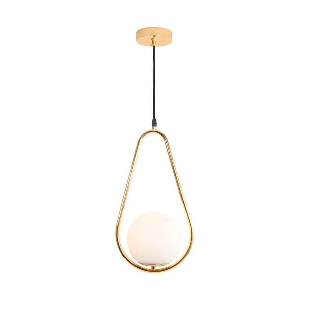 LAMPARA VECTOR GOTA DORADA